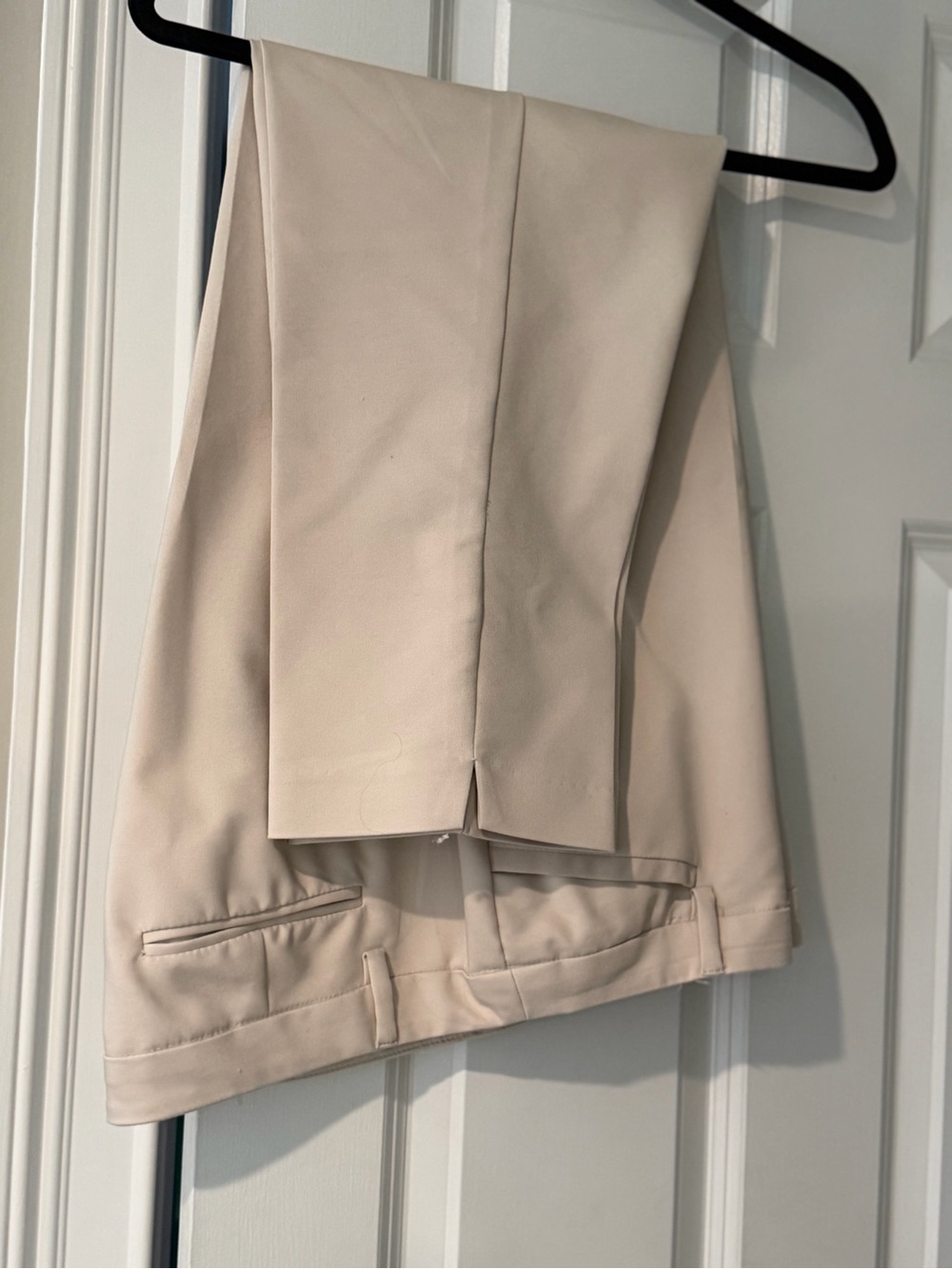 Roz & Ali Cream Cropped Tailored Pants